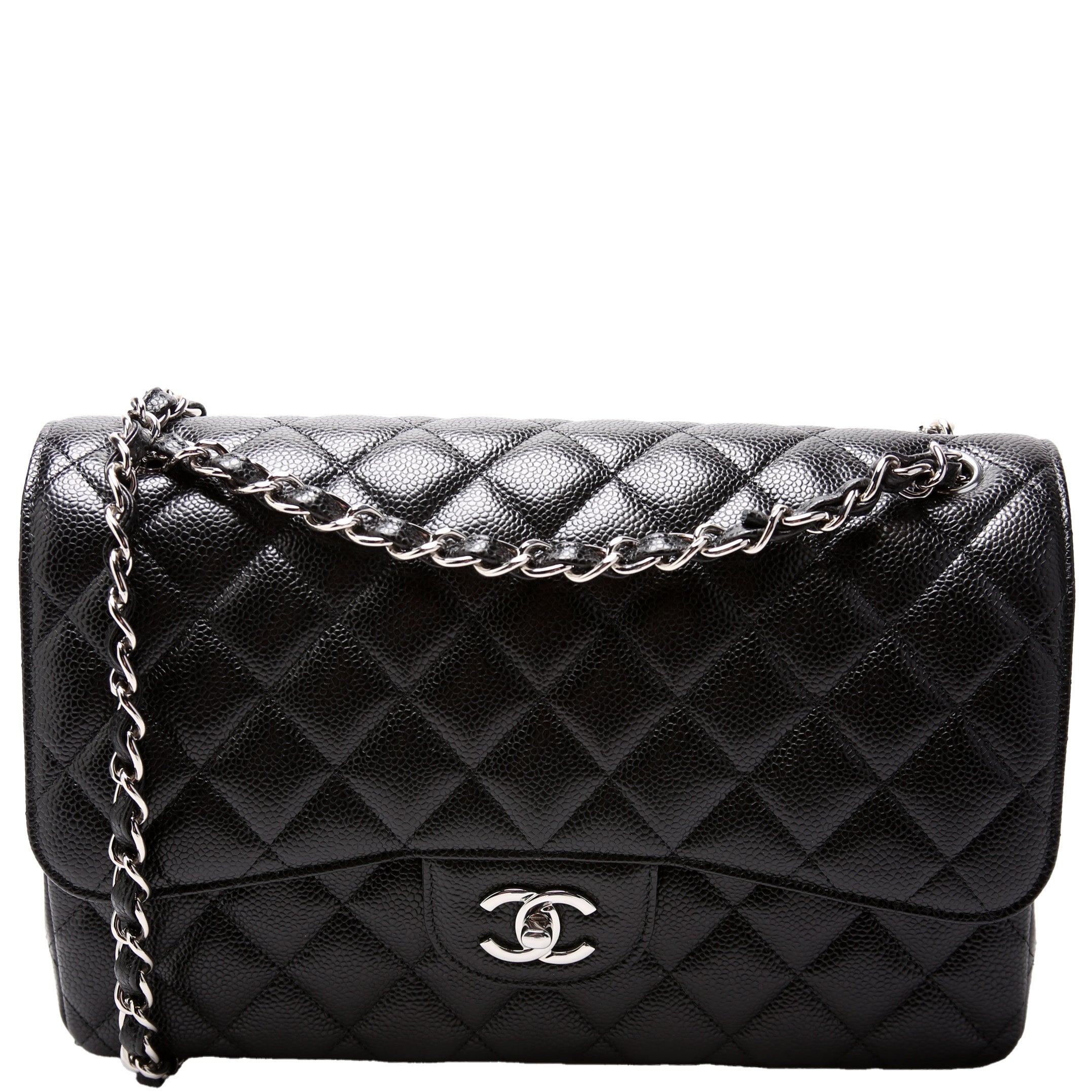 Classic Flap Jumbo Caviar RFID