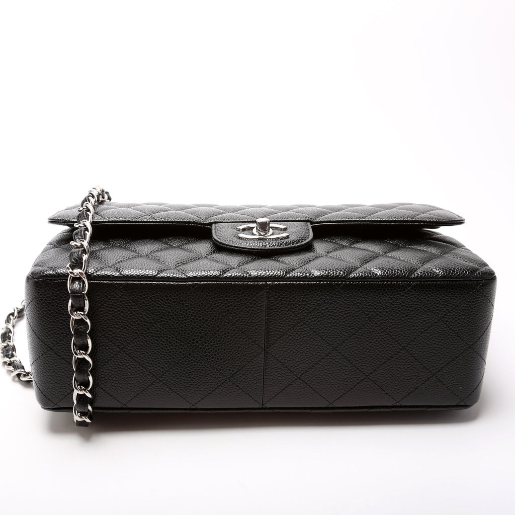 Classic Flap Jumbo Caviar RFID