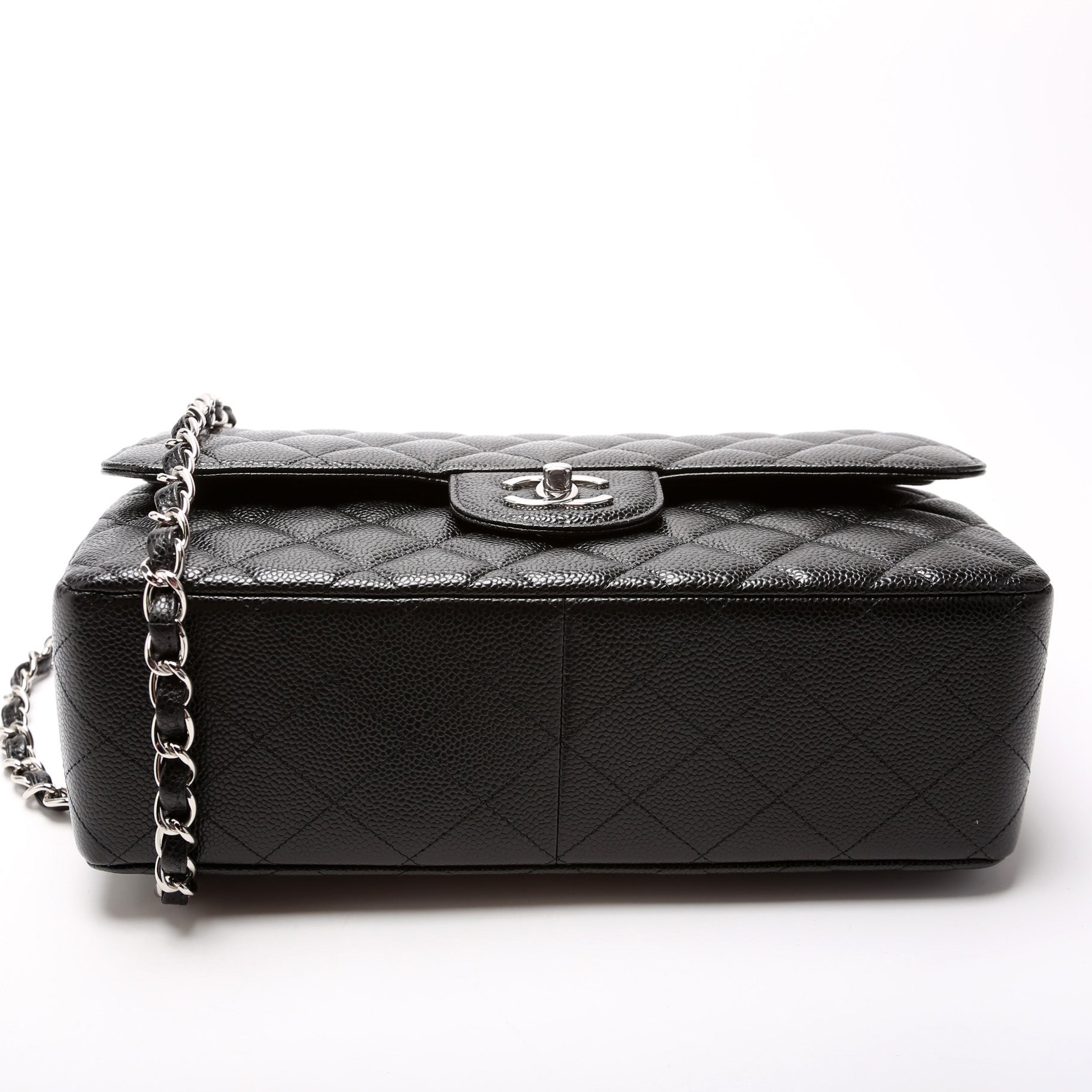 Classic Flap Jumbo Caviar RFID
