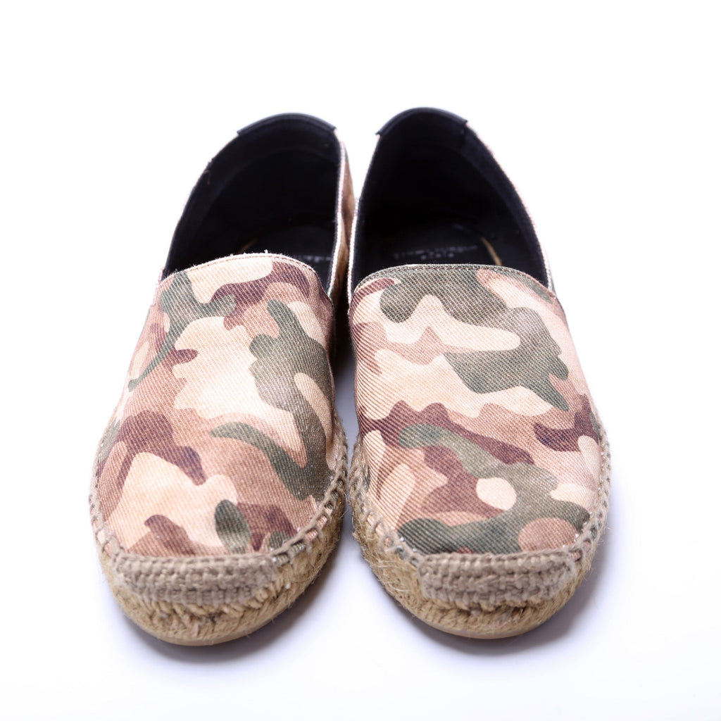 Espadrille Camo Flats Size 38