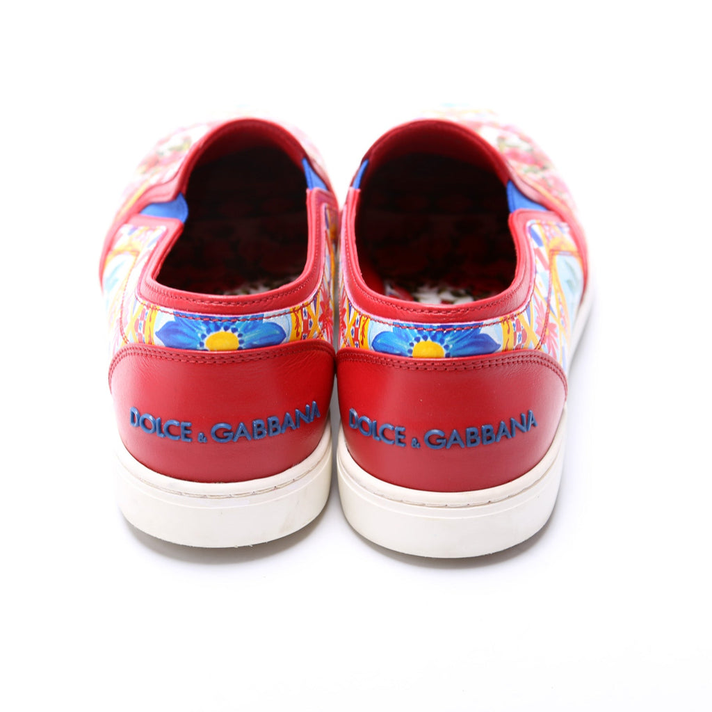 Patterned Slip On Sneakers Size 39