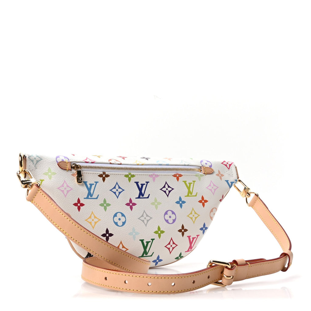 Louis Vuitton LV X TM Monogram Multicolor High Rise Bumbag White