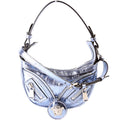 Repeat Mini Hobo Metallic Leather