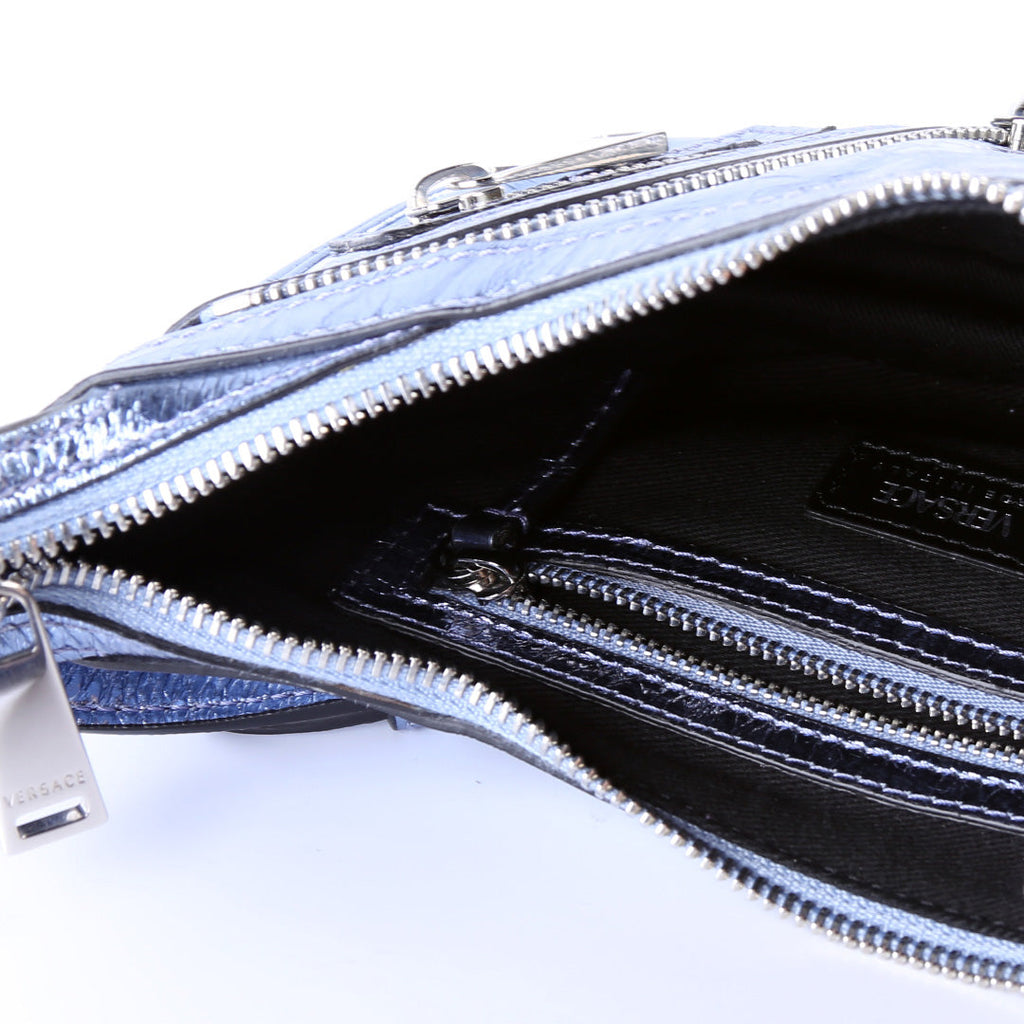 Repeat Mini Hobo Metallic Leather