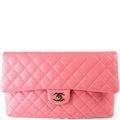 Classic Flap Clutch Caviar 26M