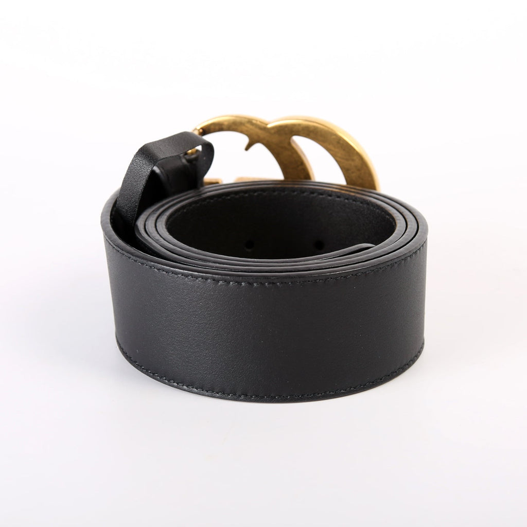 400593 Marmont GG Leather Belt Size 80/32