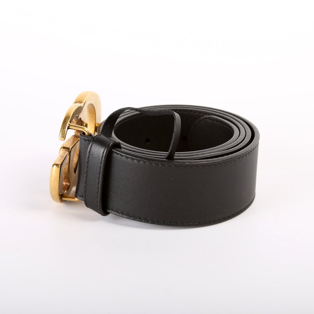 400593 Marmont GG Leather Belt Size 80/32