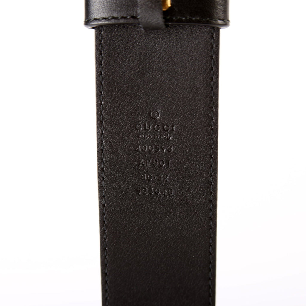 400593 Marmont GG Leather Belt Size 80/32