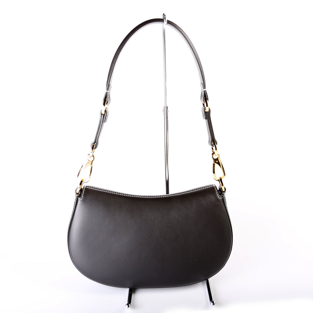 Oval Small Shoulder Bag Calfskin