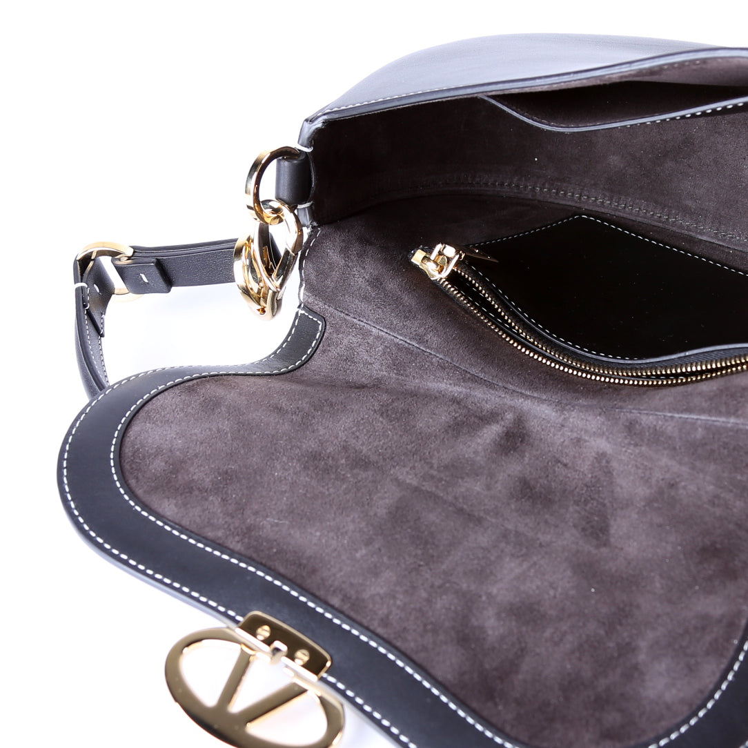 Oval Small Shoulder Bag Calfskin