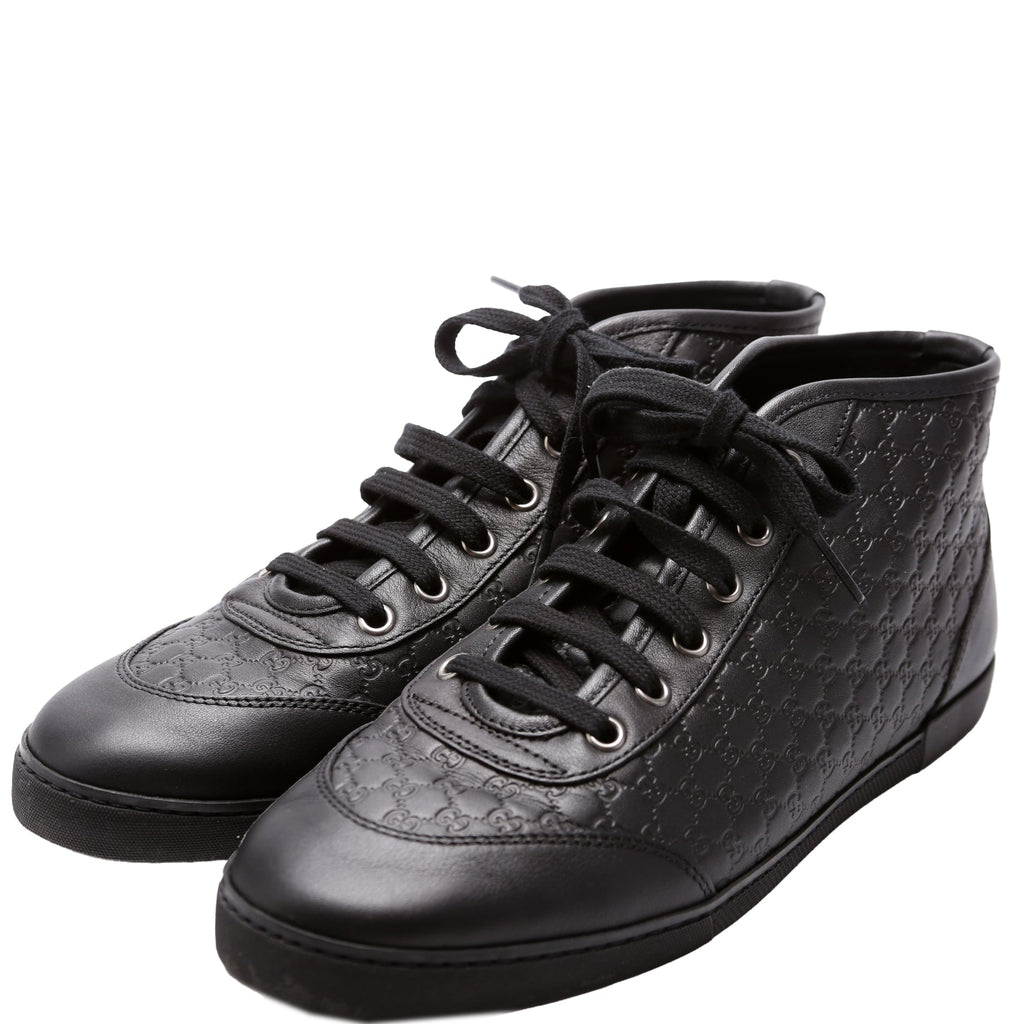 Gucci Guccissima High Top Sneakers Size 38
