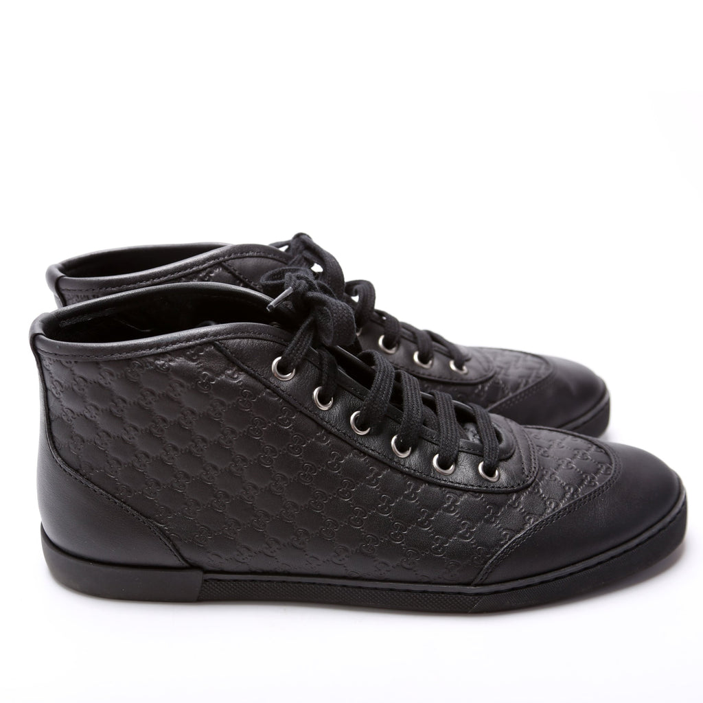 Gucci Guccissima High Top Sneakers Size 38