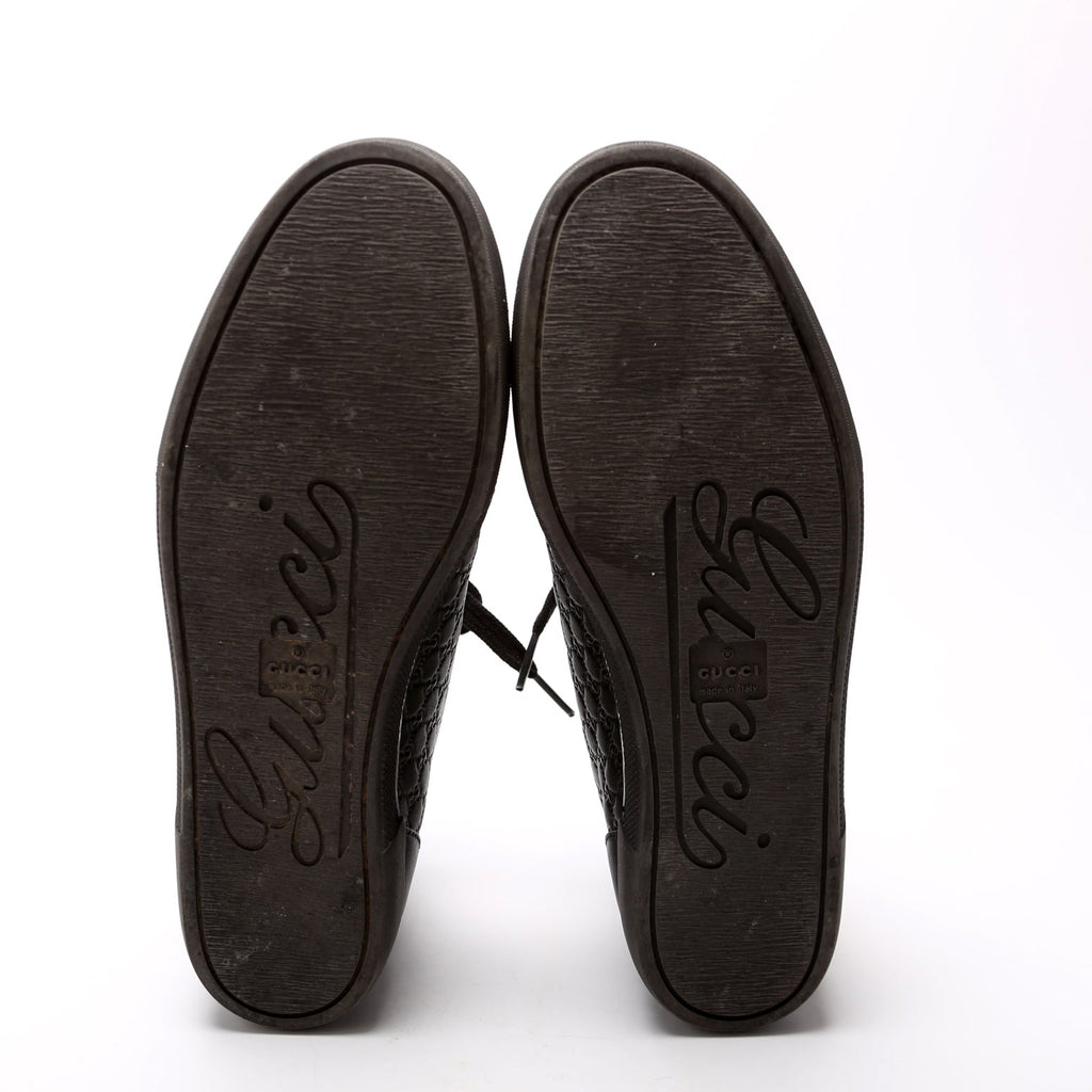 Gucci Guccissima High Top Sneakers Size 38