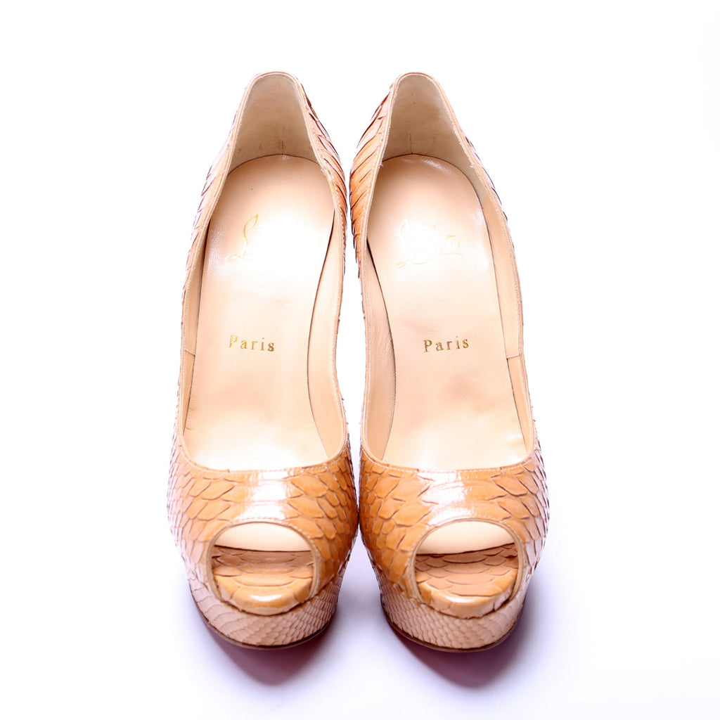 Lady Peep Toe 150MM Size 39
