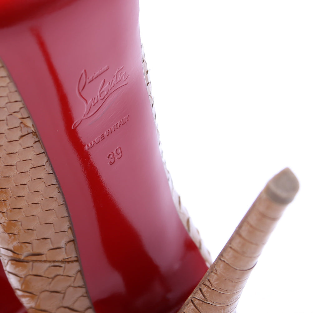 Lady Peep Toe 150MM Size 39