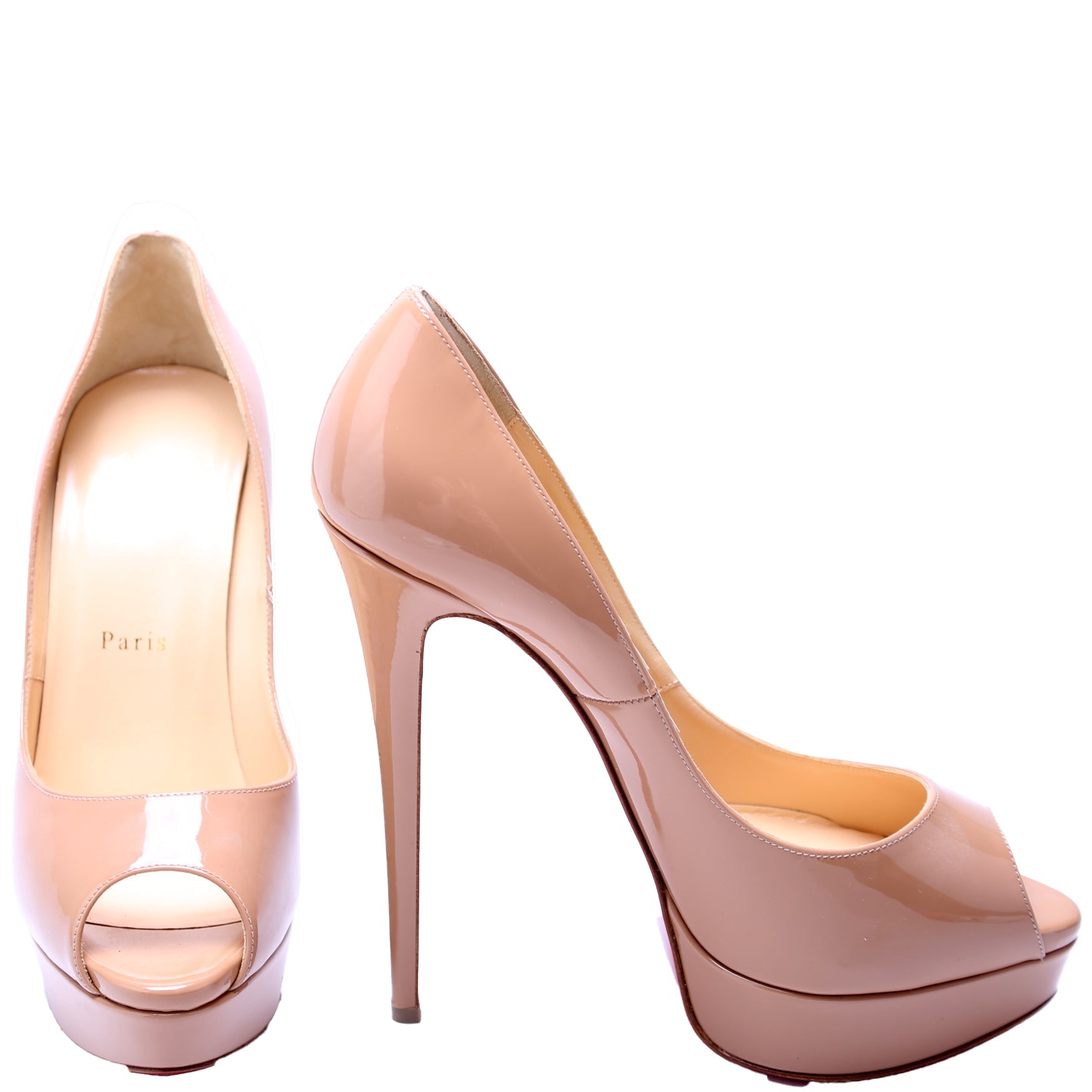 Lady Peep Toe 150MM Size 40.5