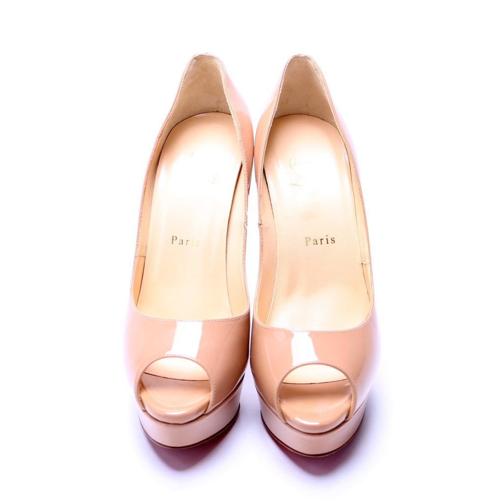 Lady Peep Toe 150MM Size 40.5