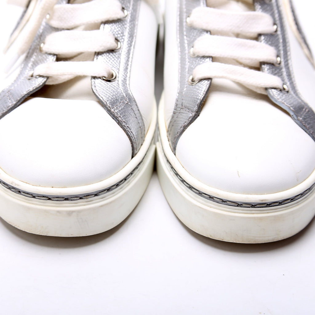 Hermes Epsom Velvet Low Top Sneakers Size 36.5