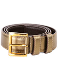 Metallic Saffiano Belt Size 80/32