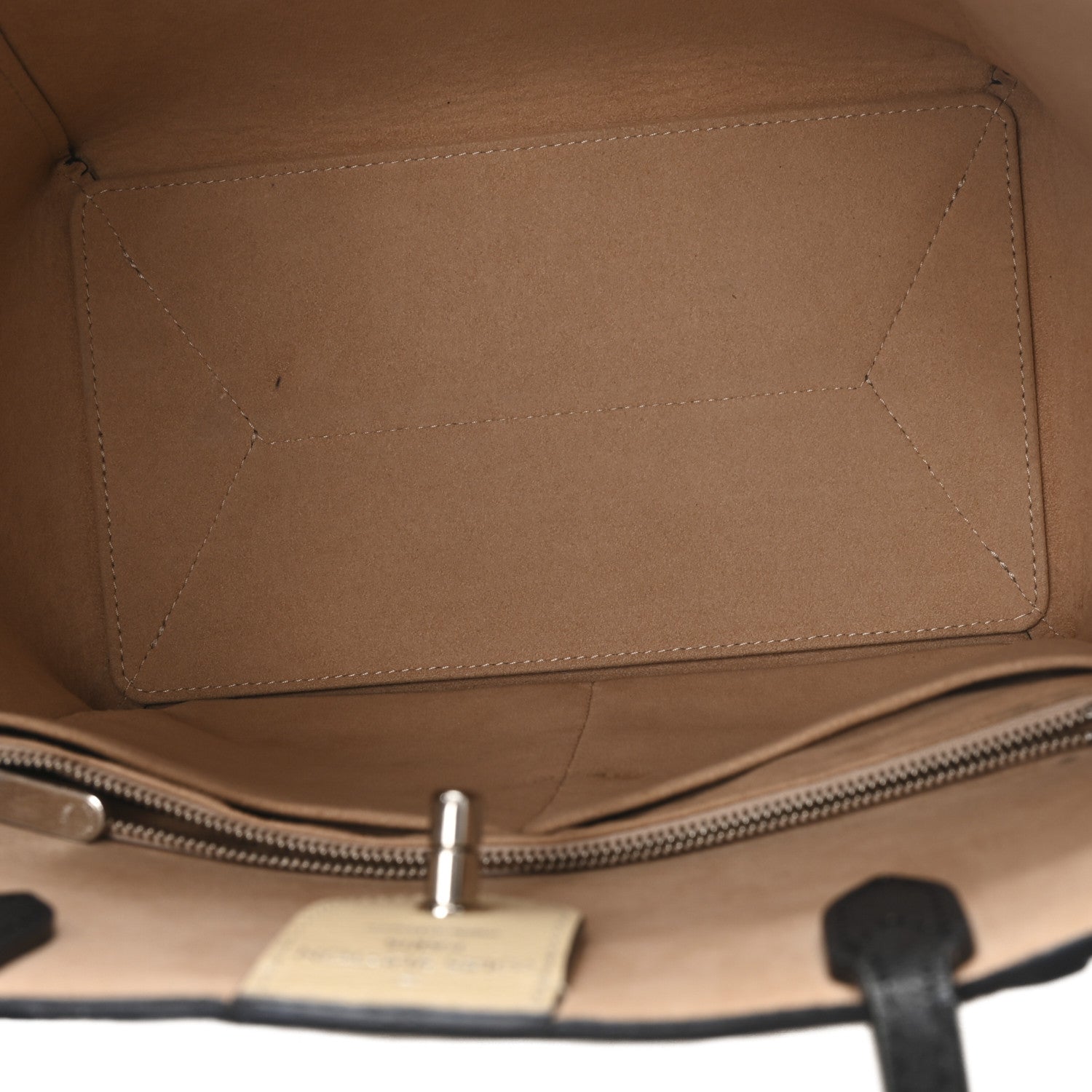 Louis Vuitton Calfskin Lockme Cabas Vanille Black