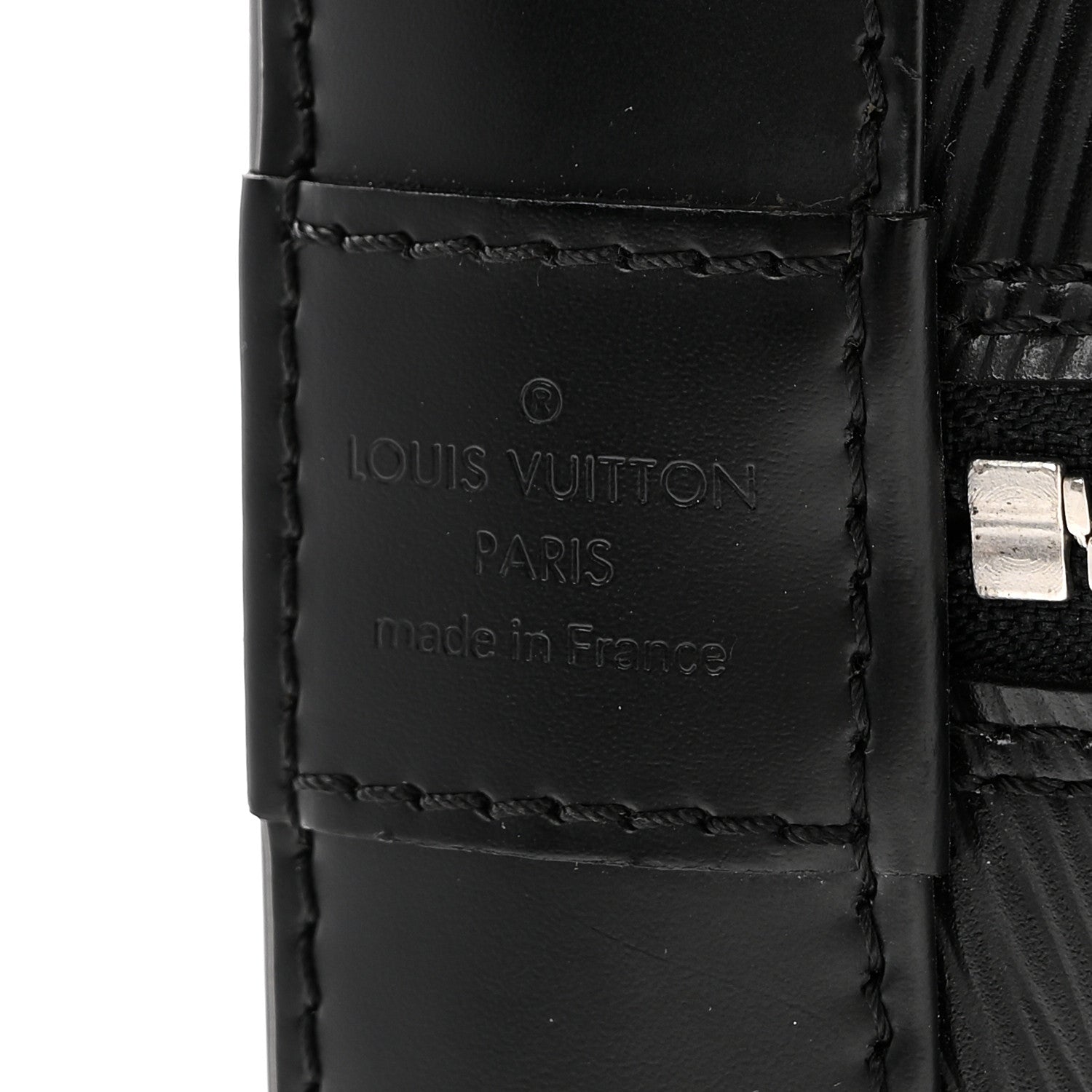 Louis Vuitton Epi Alma GM Black