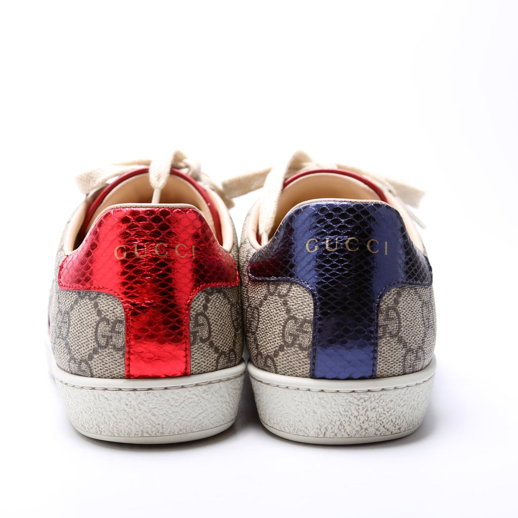 Gucci Ace Web GG Supreme Sneakers Size 36.5