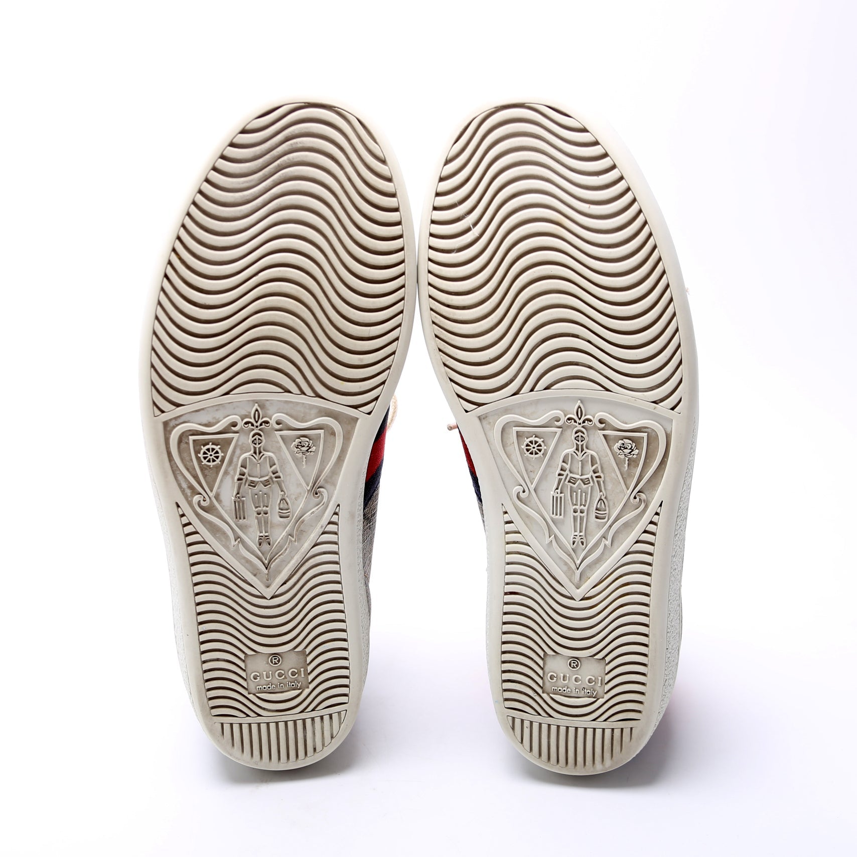 Gucci Ace Web GG Supreme Sneakers Size 36.5