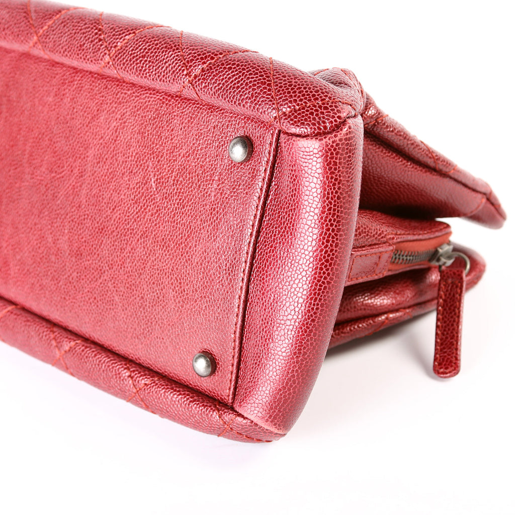 Chic Small Shopping Tote Caviar 16M
