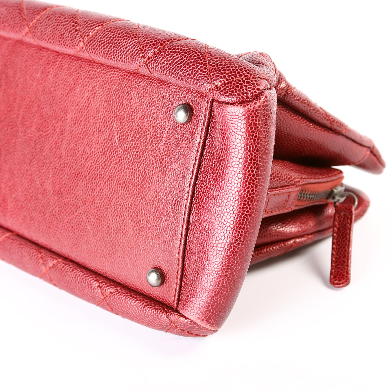 Chic Small Shopping Tote Caviar 16M