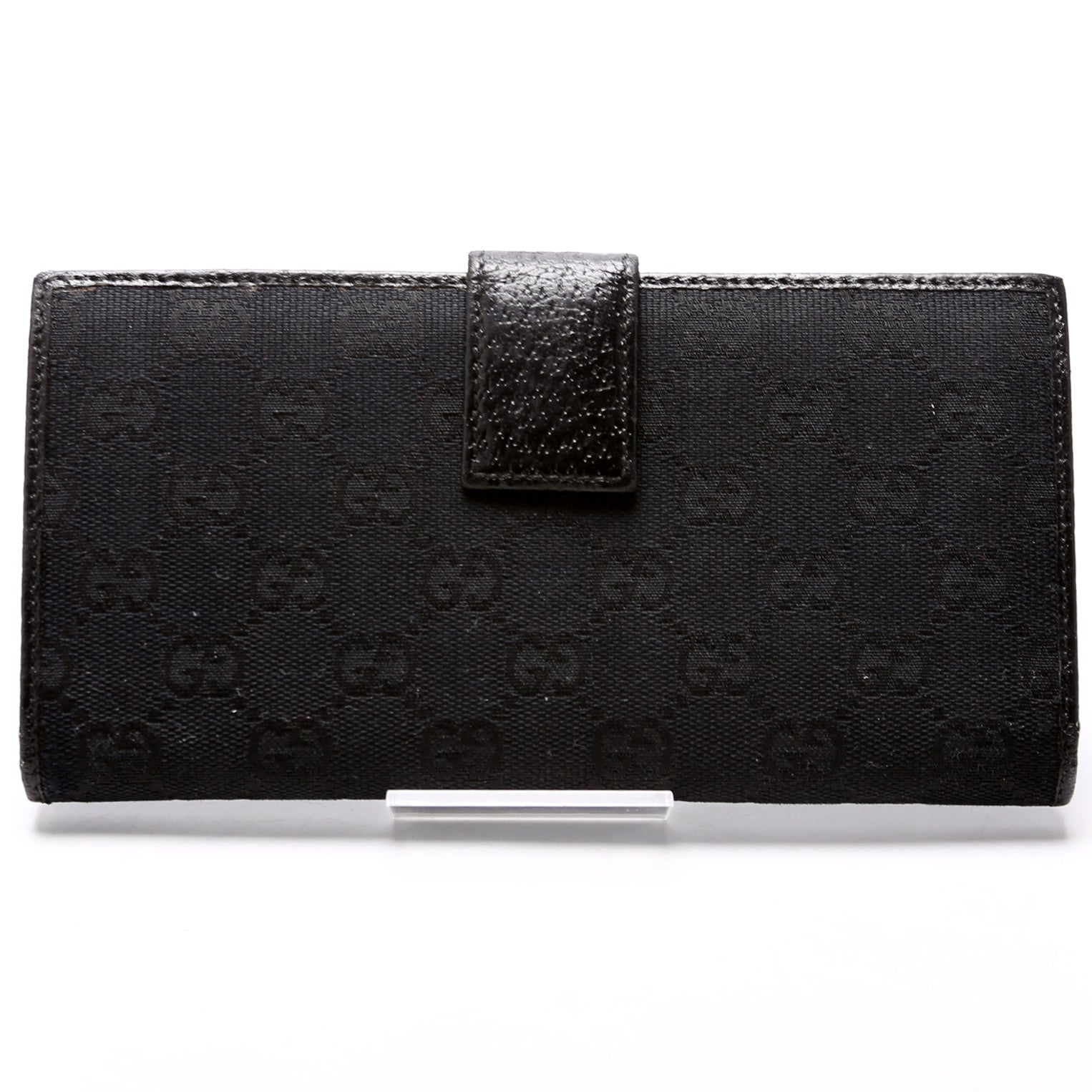146206 GG Canvas Horsebit Continental Wallet