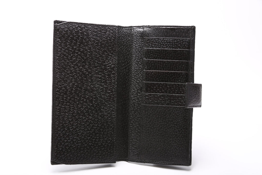 146206 GG Canvas Horsebit Continental Wallet