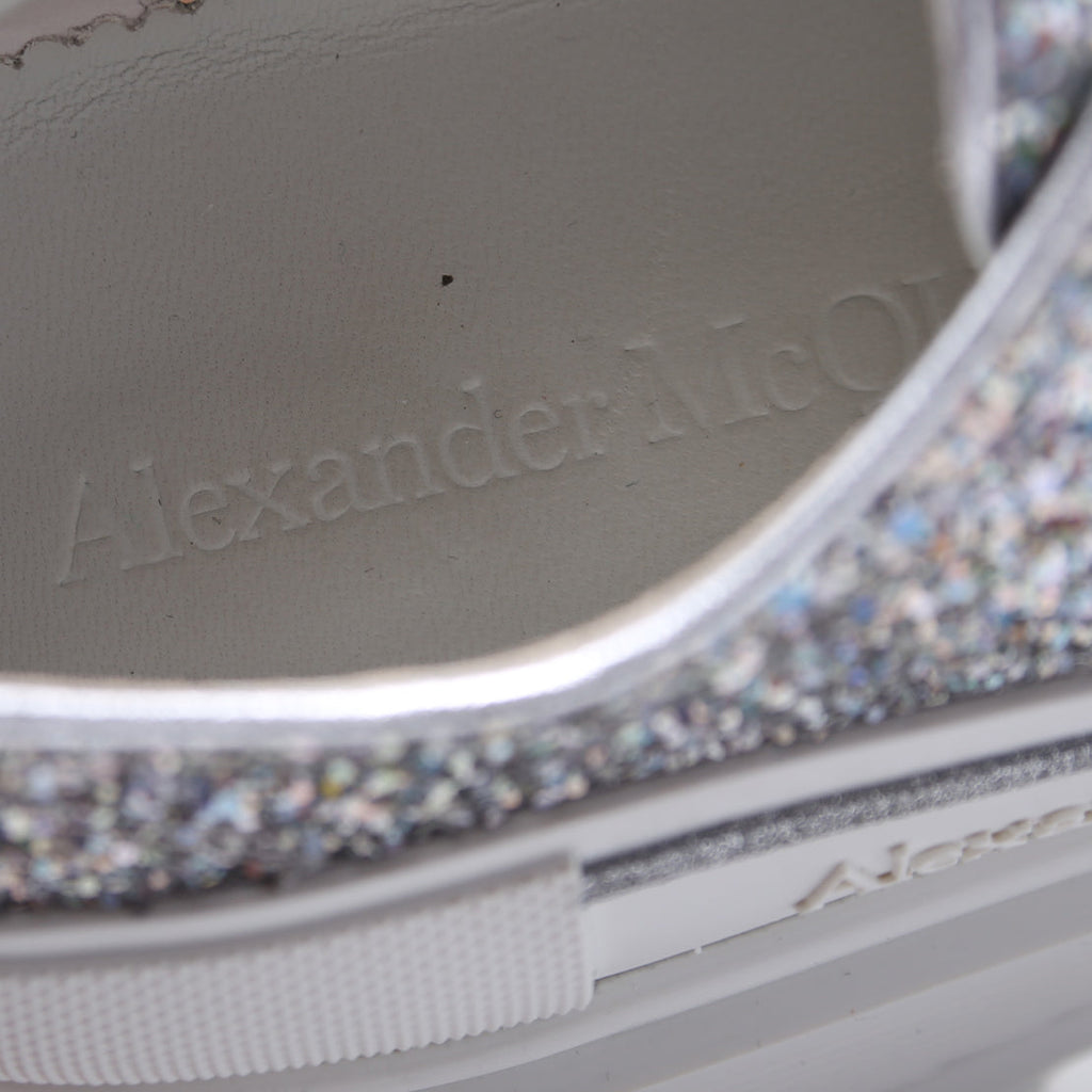 Tread Slick Low Top Glitter Sneakers Size 38.5