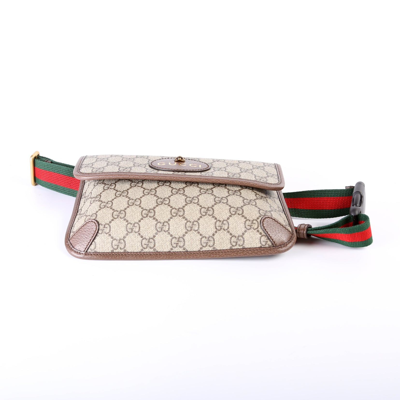 493930 GG Supreme Neo Web Belt
