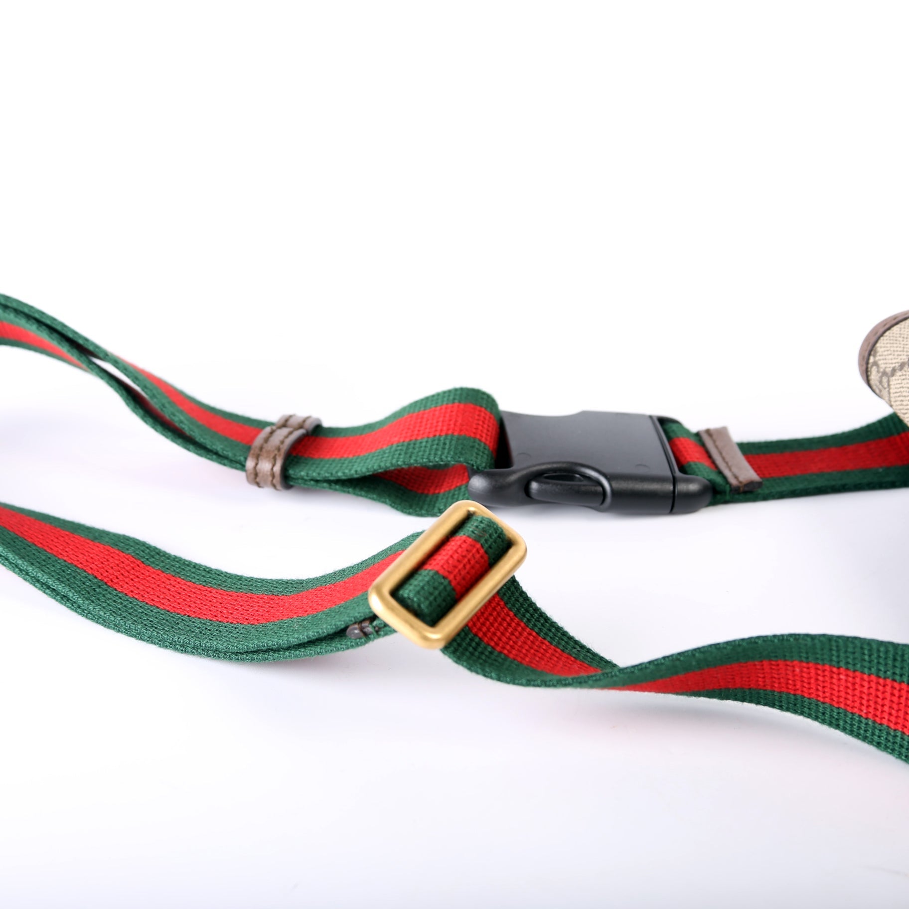 493930 GG Supreme Neo Web Belt