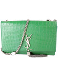 Kate Tassel Satchel Medium Croc Embossed 354119