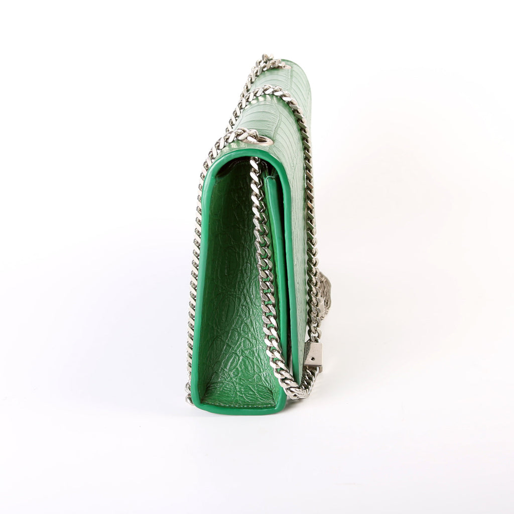 Kate Tassel Satchel Medium Croc Embossed 354119