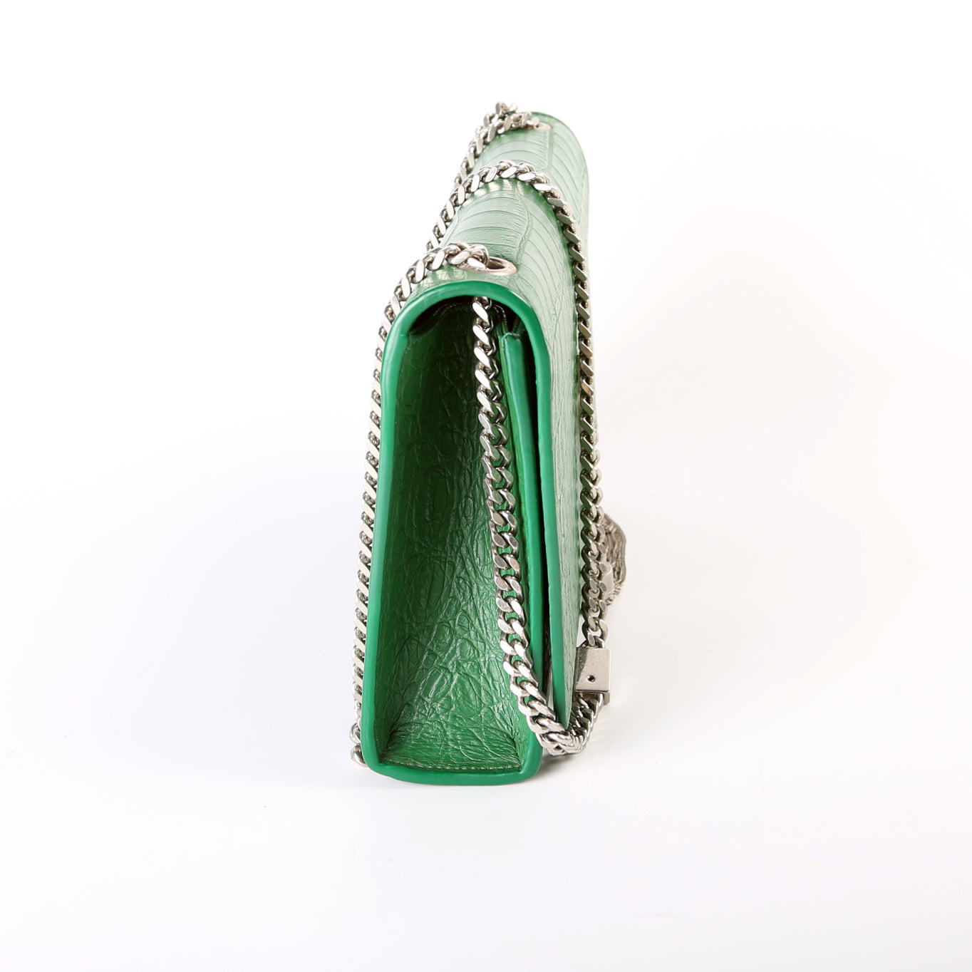 Kate Tassel Satchel Medium Croc Embossed 354119