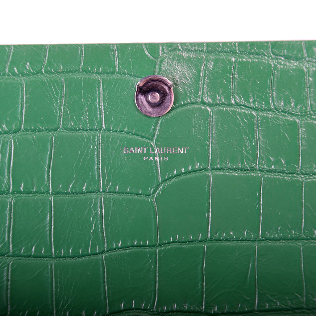 Kate Tassel Satchel Medium Croc Embossed 354119