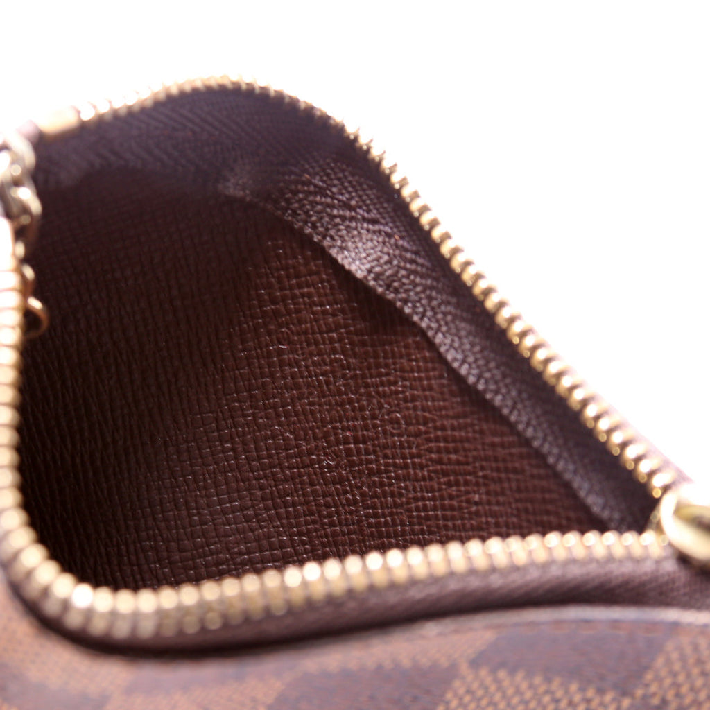Pochette Cles Damier Ebene