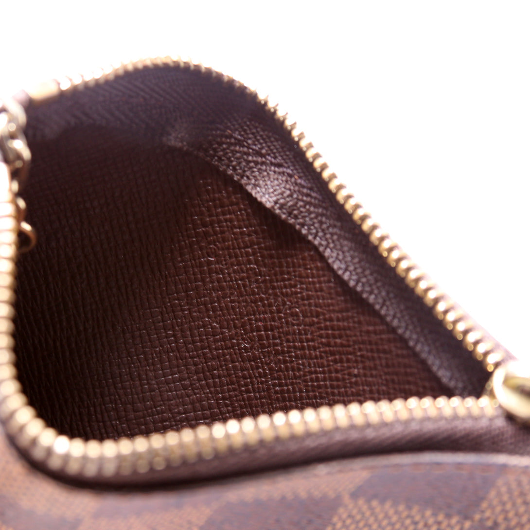 Pochette Cles Damier Ebene