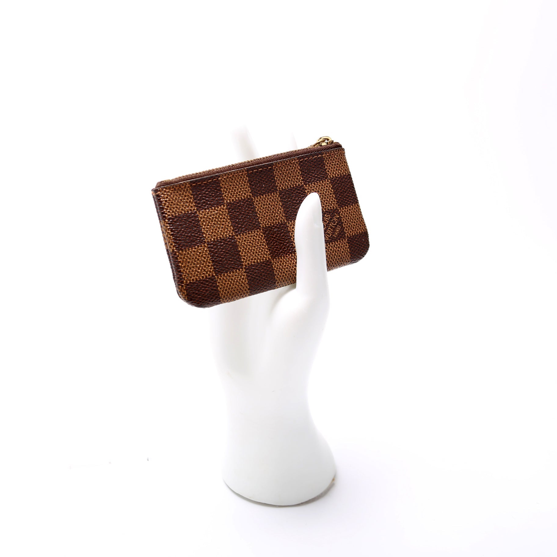 Pochette Cles Damier Ebene