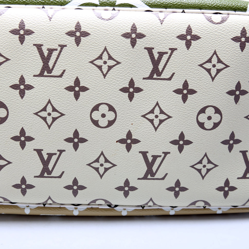 Neverfull MM Giant Monogram W/Wallet