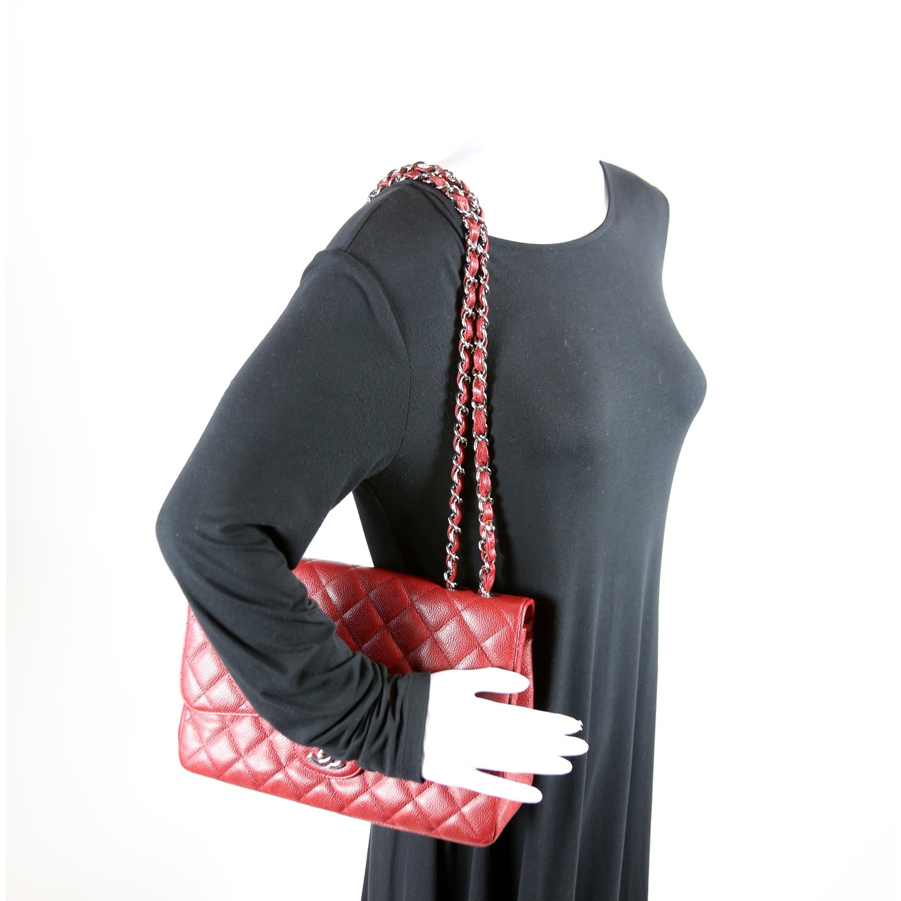 Classic Flap Jumbo Caviar 10-13M