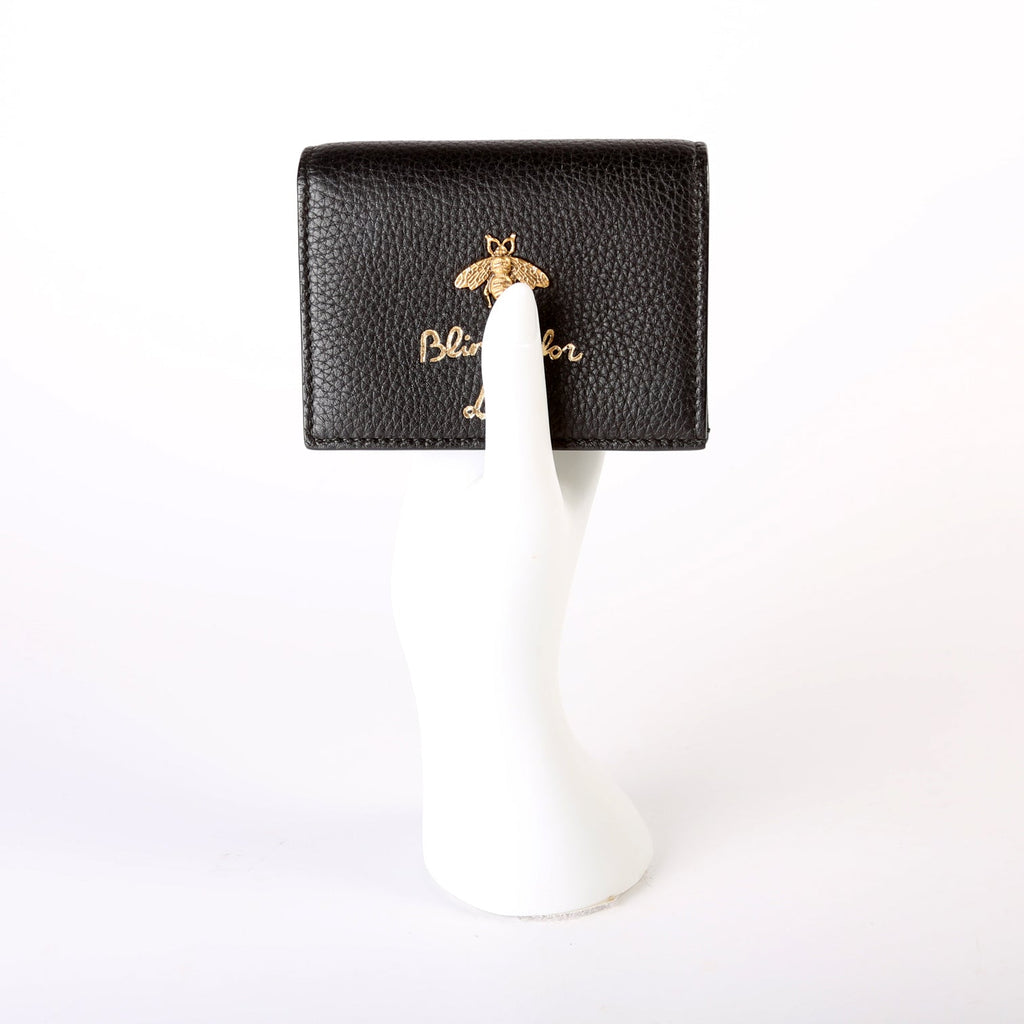 Gucci 460185 Animalier Card Case Calfskin