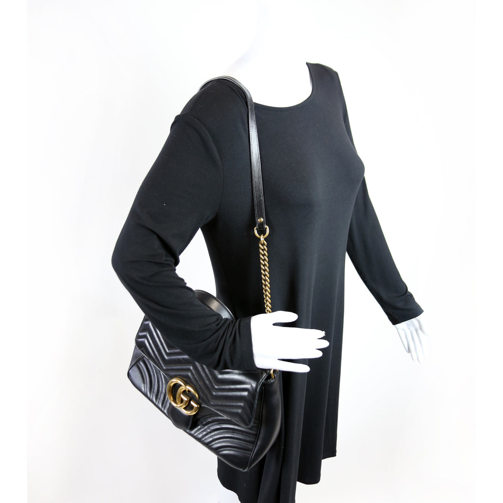 498109 Marmont Top Handle Medium