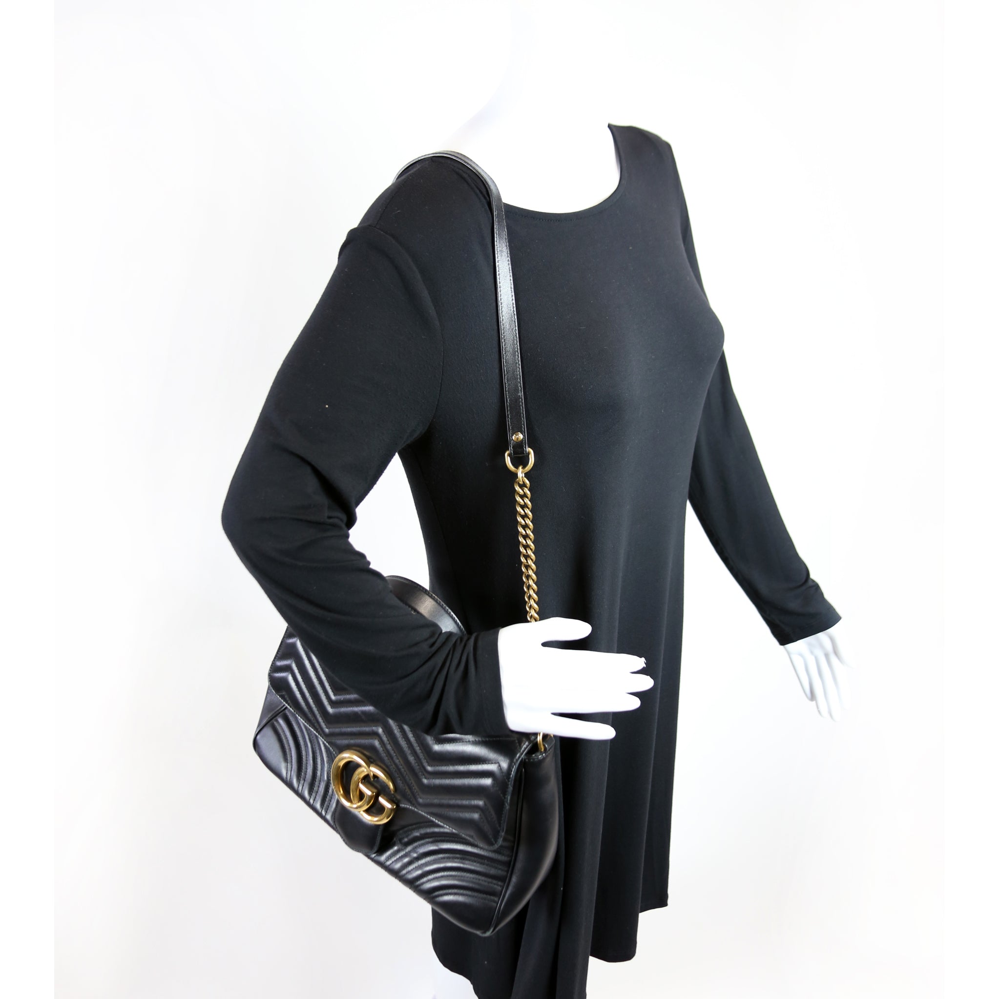 498109 Marmont Top Handle Medium