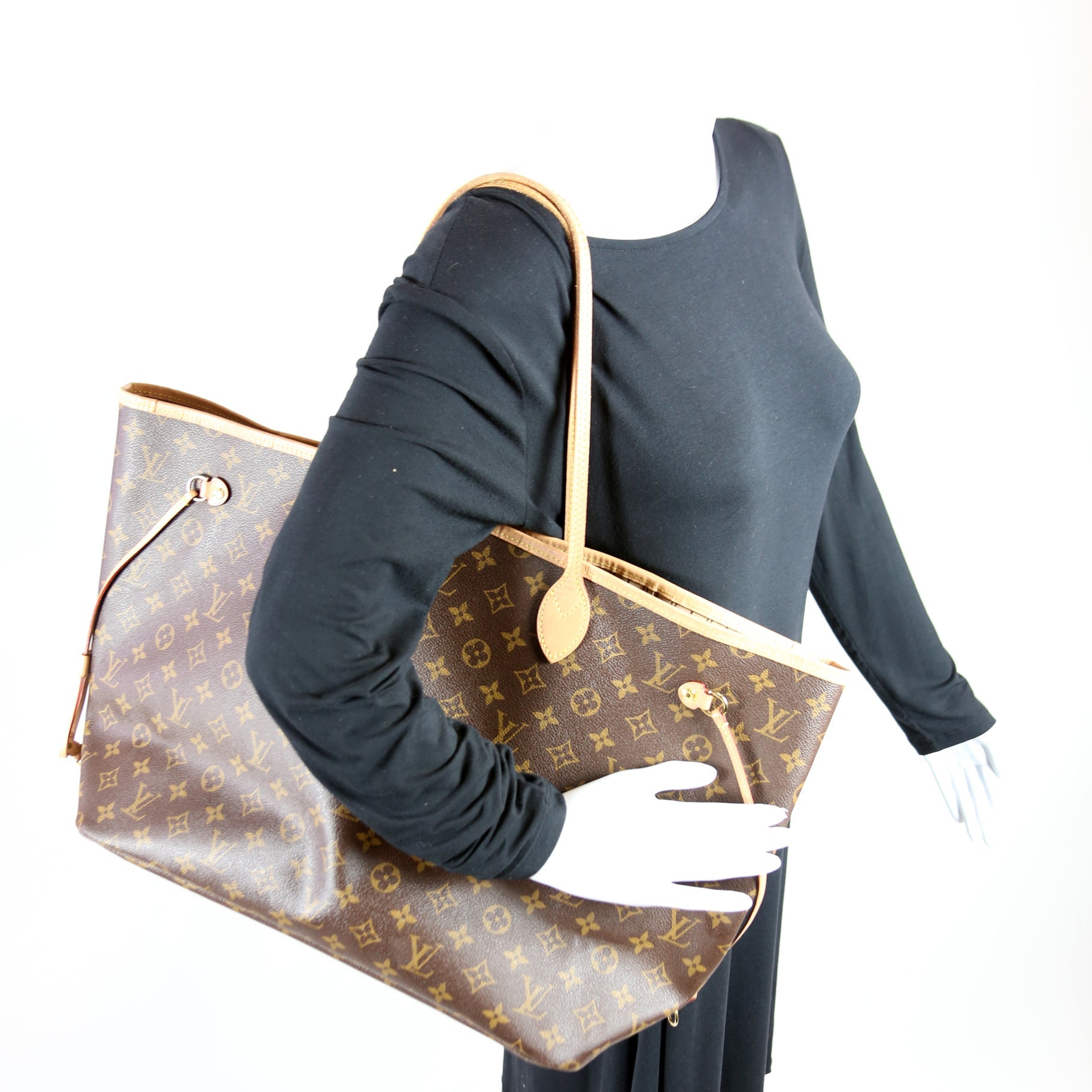 Neverfull w/Wallet GM Monogram