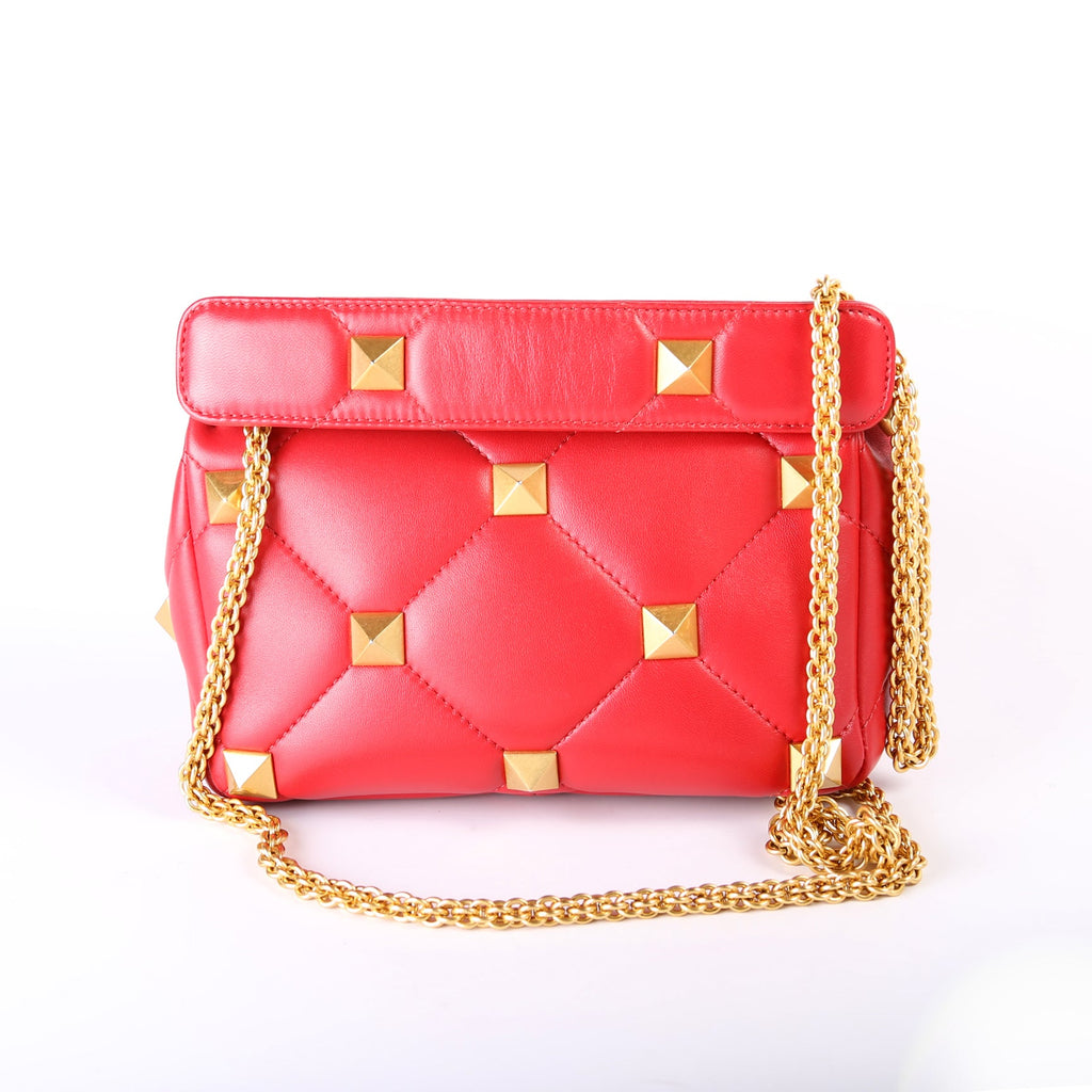 Roman Stud Medium Shoulder Bag