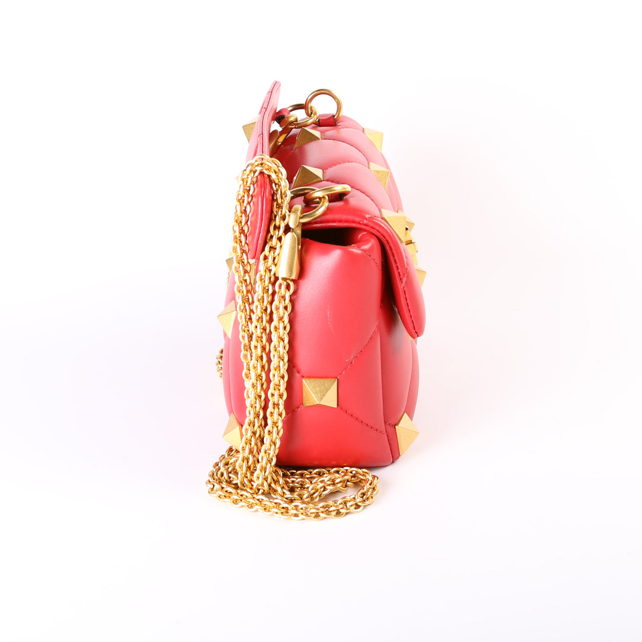 Roman Stud Medium Shoulder Bag