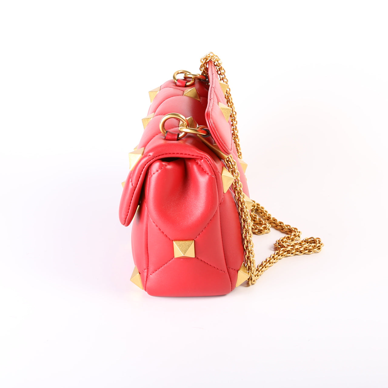 Roman Stud Medium Shoulder Bag